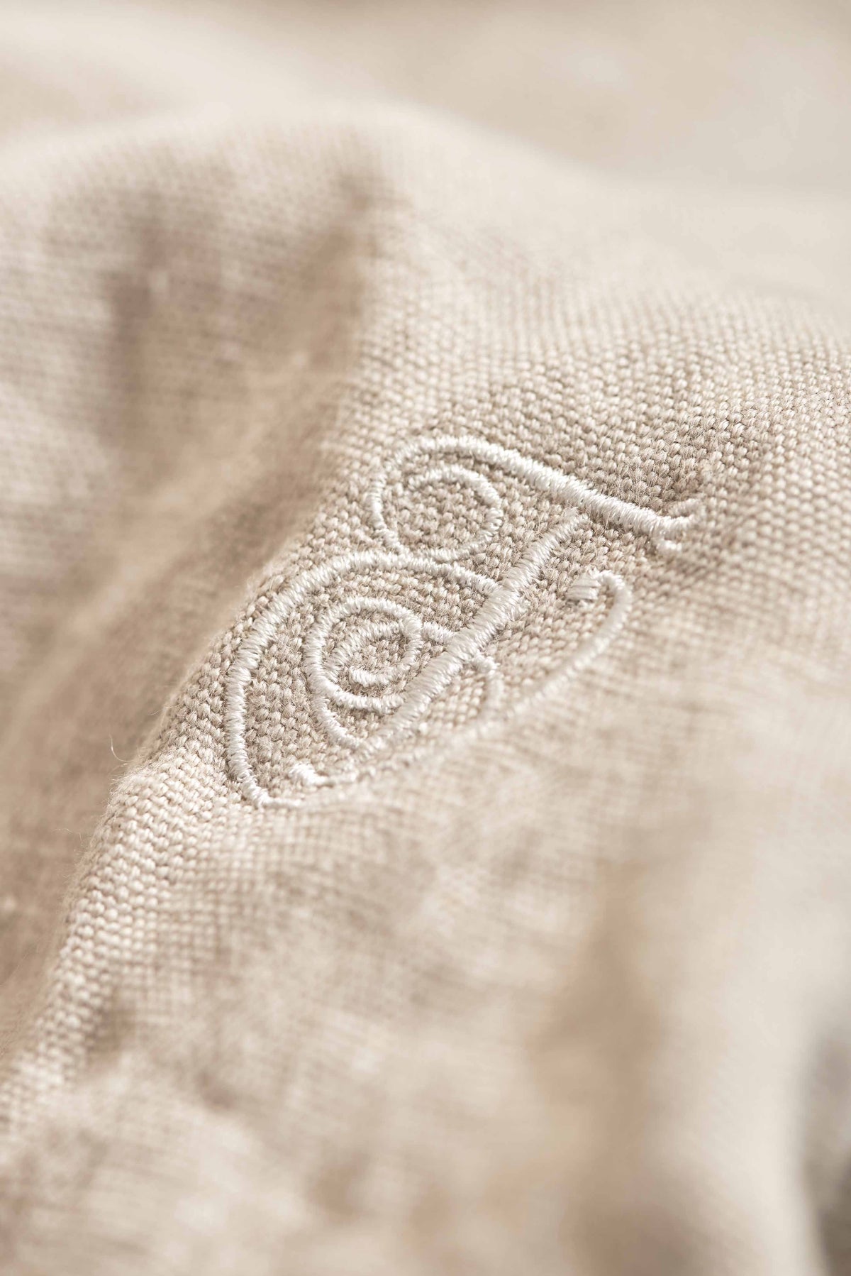 Taie d'oreiller HAN lin Beige