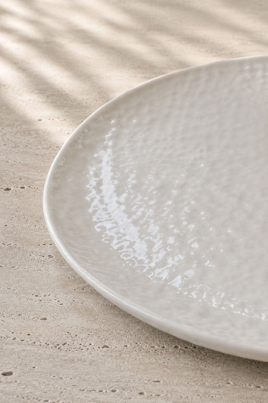 6 GRANDES ASSIETTES PERLE