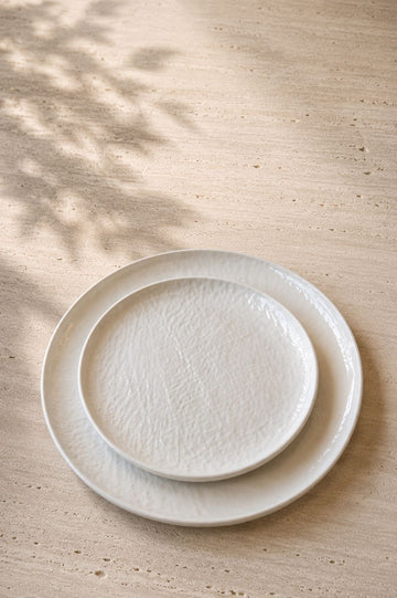 6 GRANDES ASSIETTES PERLE