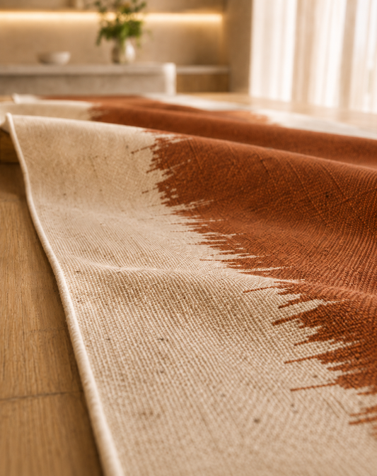 Chemin de table Silo Rouille 60x280 cm
