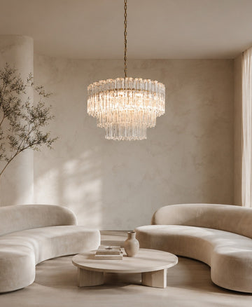 LUSTRE CÔME 3 ÉTAGES