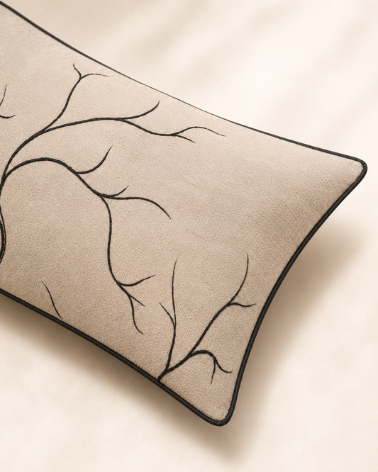 Coussin NOA 40×55 cm déhoussable, garnissage inclus