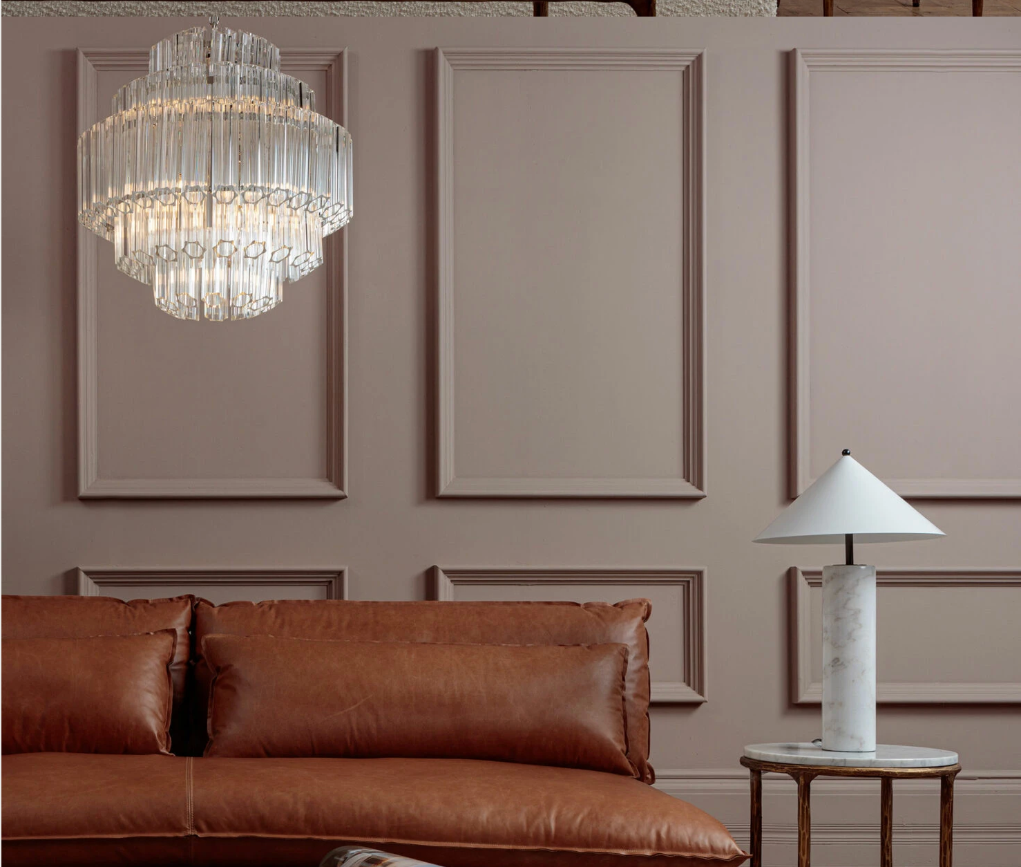 Lustre GARDE Medium en situation