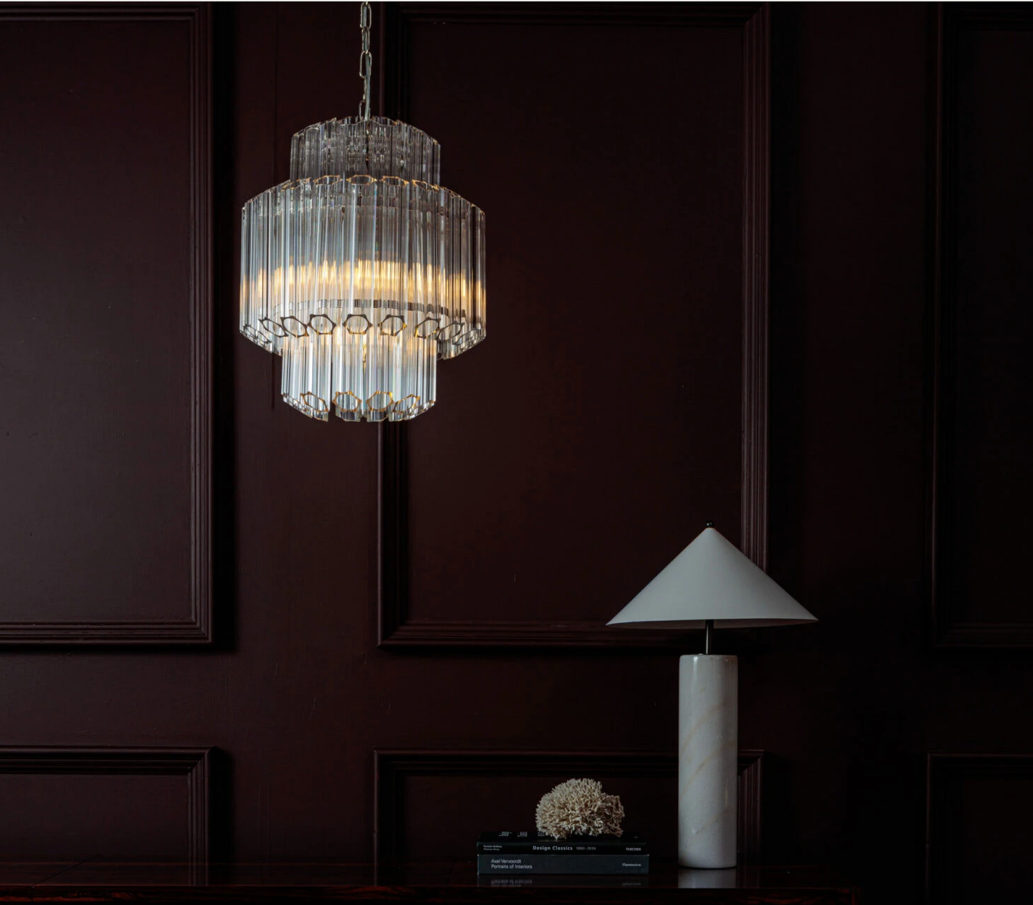 Lustre GARDE Petit en situation