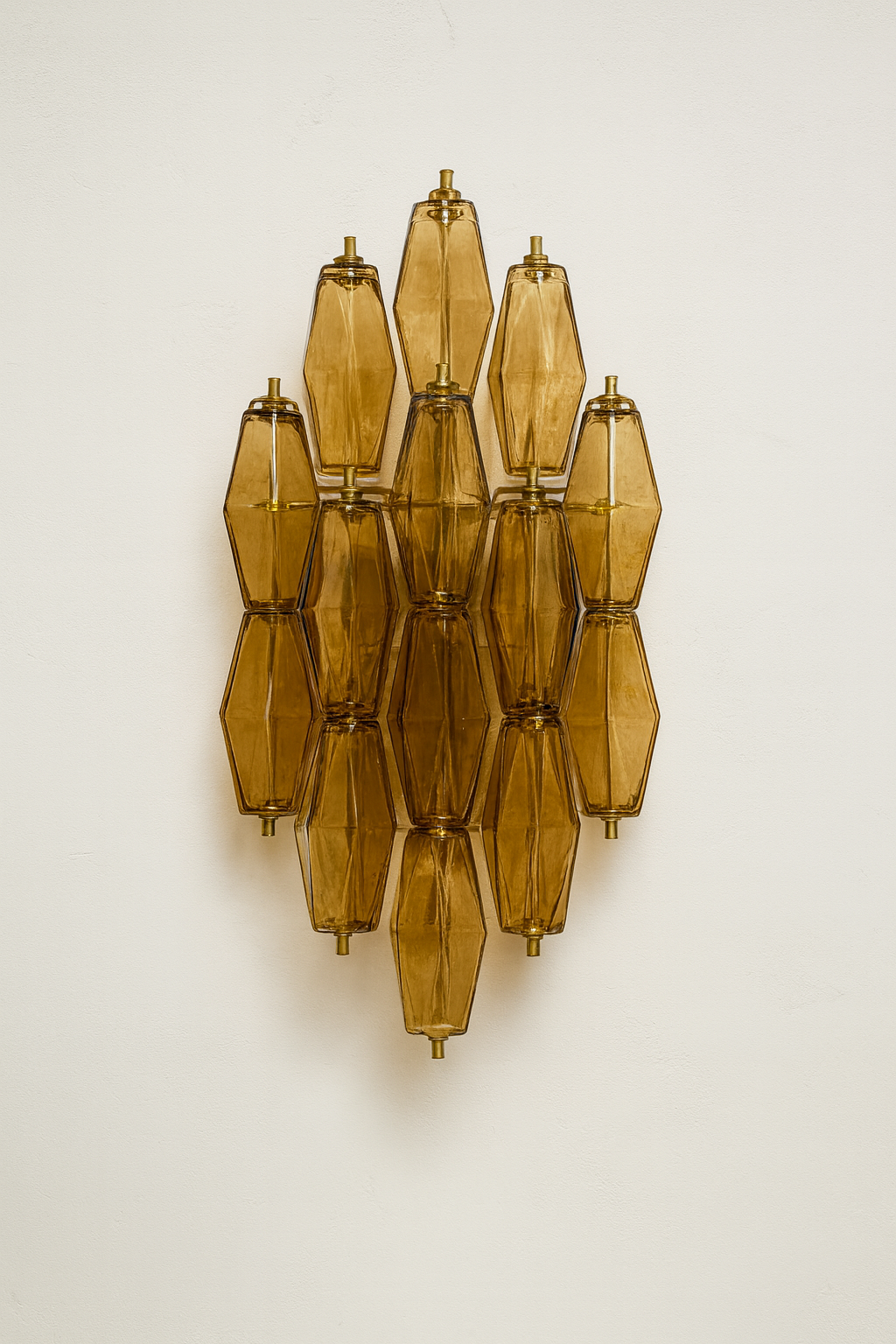APPLIQUE MURALE IRIS AMBRE