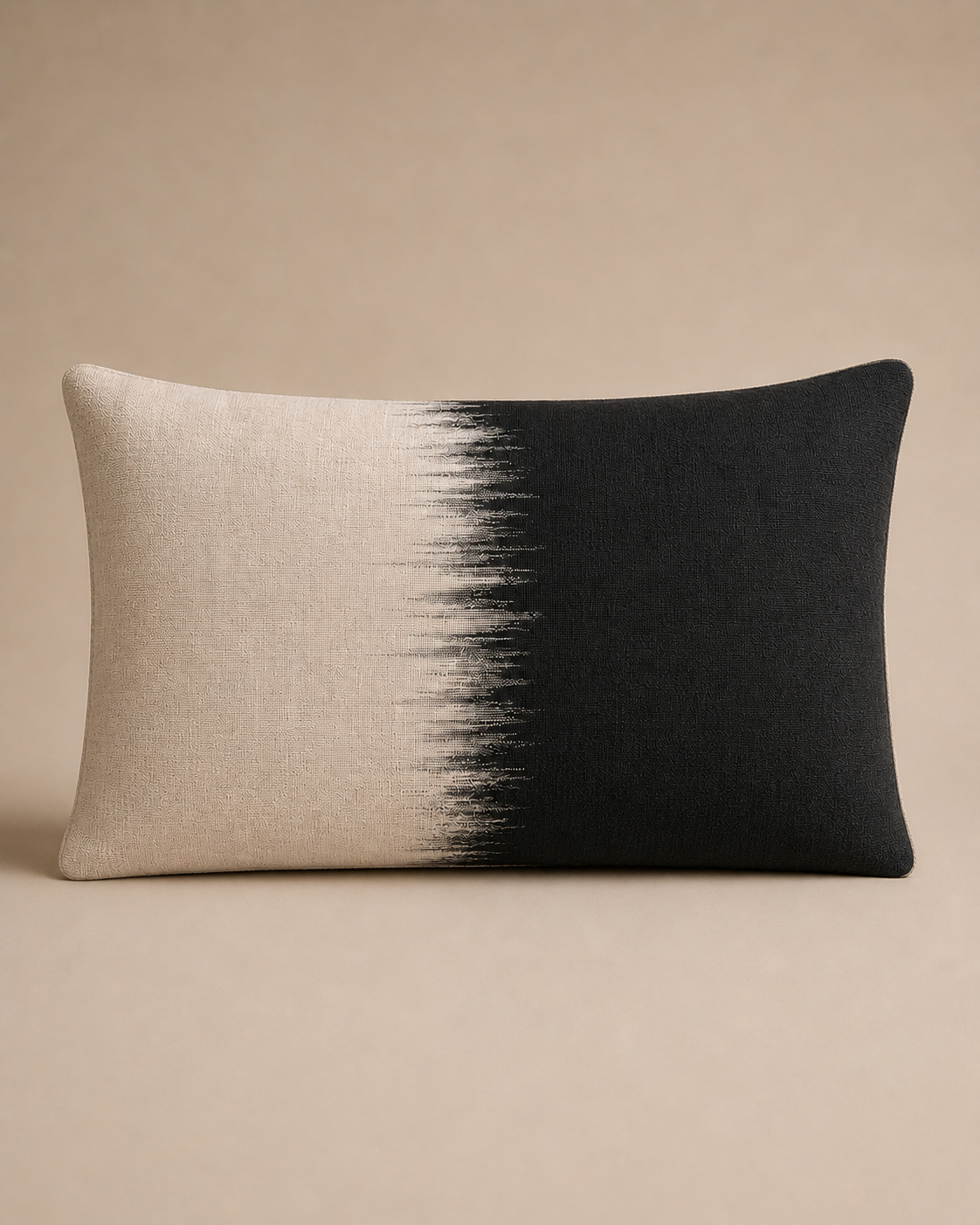 Coussin AUBE 50x70 - finition point bourdon