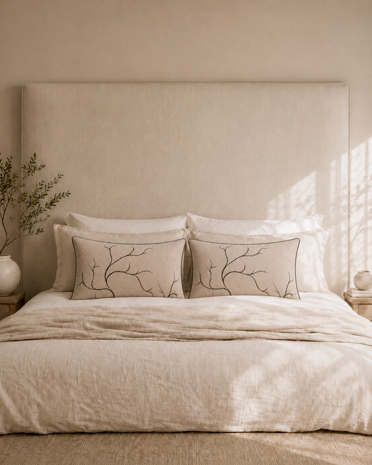 Coussin NOA 50×70 cm déhoussable, garnissage inclus