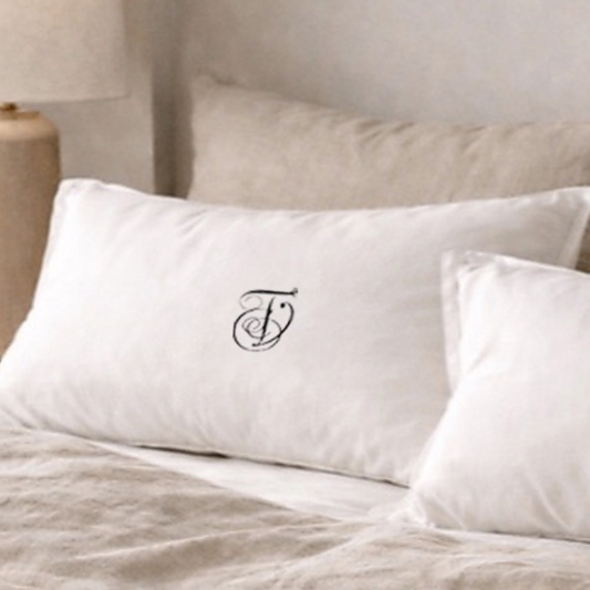 Taie d'oreiller déco Percale